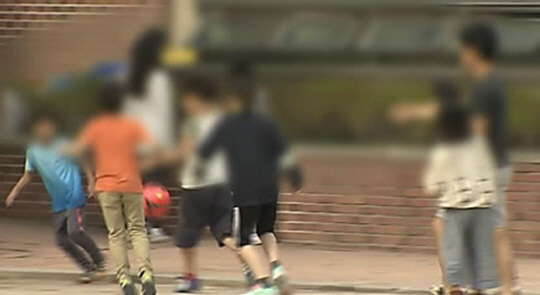공놀이하는 아이들.<연합뉴스>